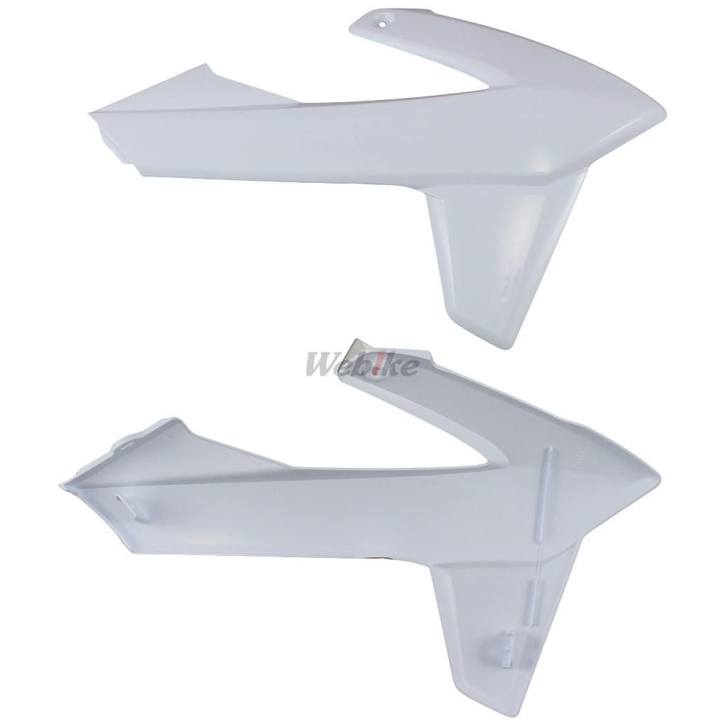 RADIATOR SCOOPS, WHITE