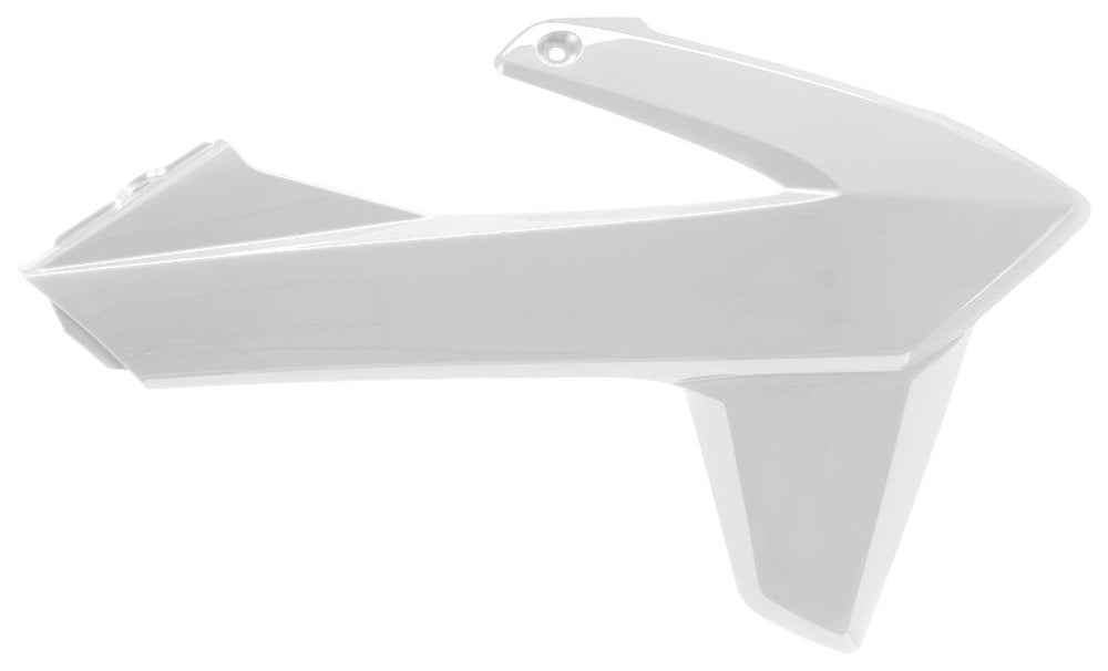 RADIATOR SCOOPS, WHITE