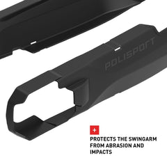 SWINGARM PROTECTOR, BLACK