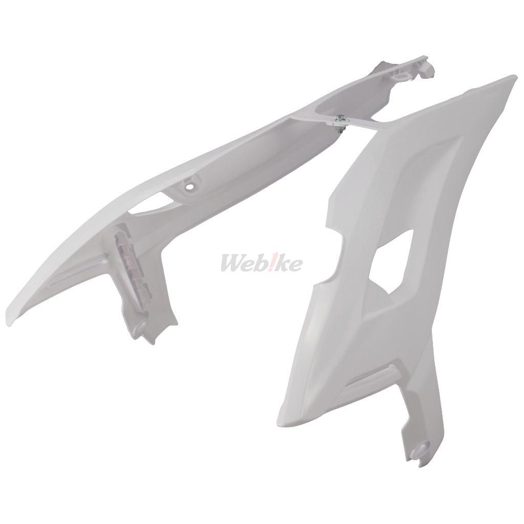 RADIATOR SCOOPS, WHITE