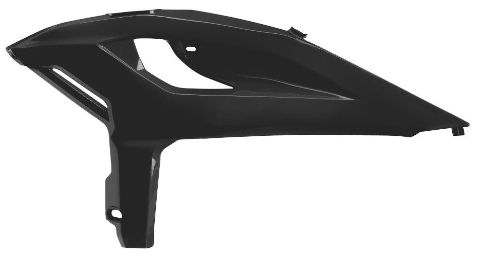 RADIATOR SCOOPS, BLACK