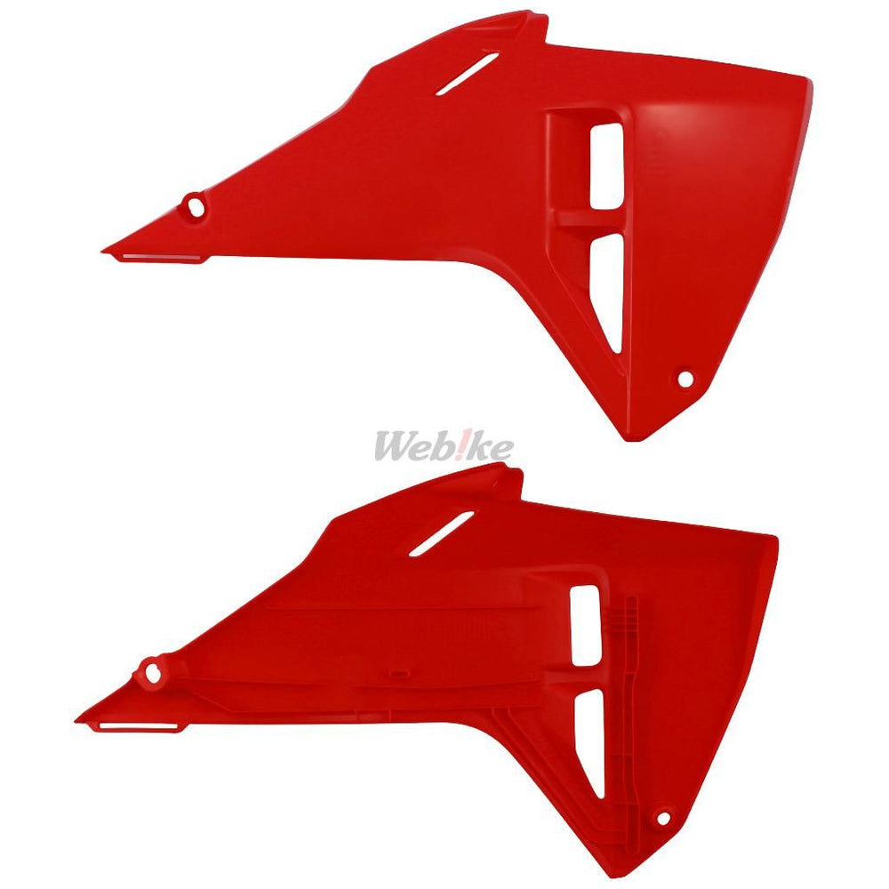 RADIATOR SCOOPS, RED