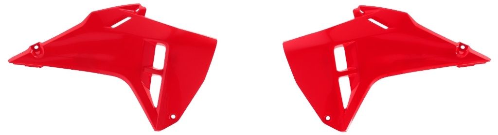 RADIATOR SCOOPS, RED