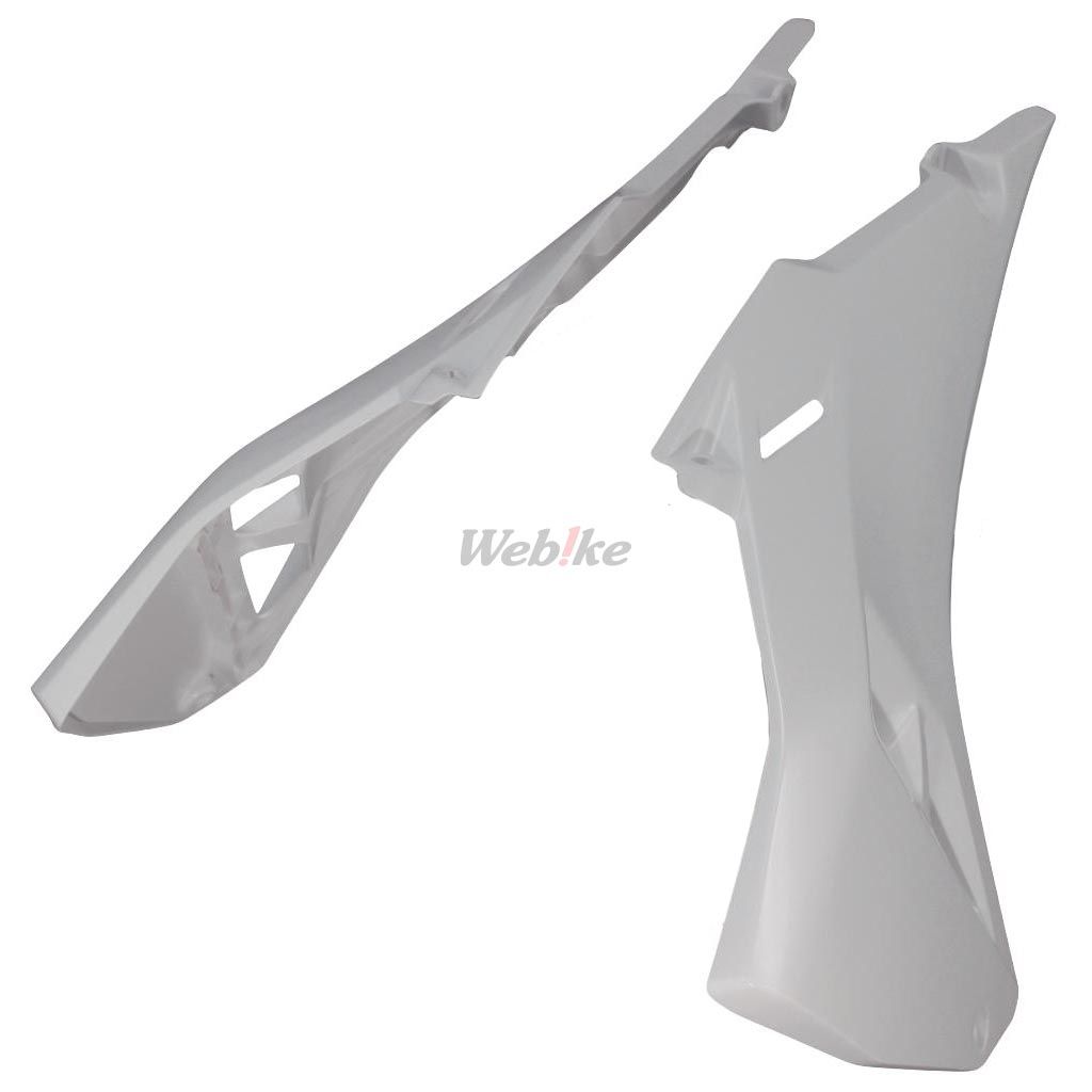 RADIATOR SCOOPS, WHITE