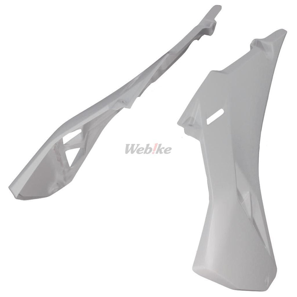 RADIATOR SCOOPS, WHITE