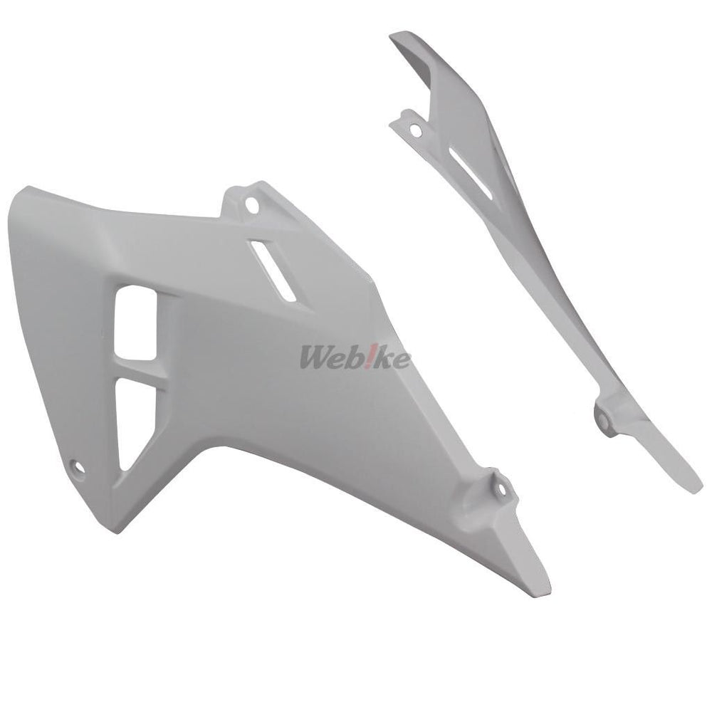 RADIATOR SCOOPS, WHITE