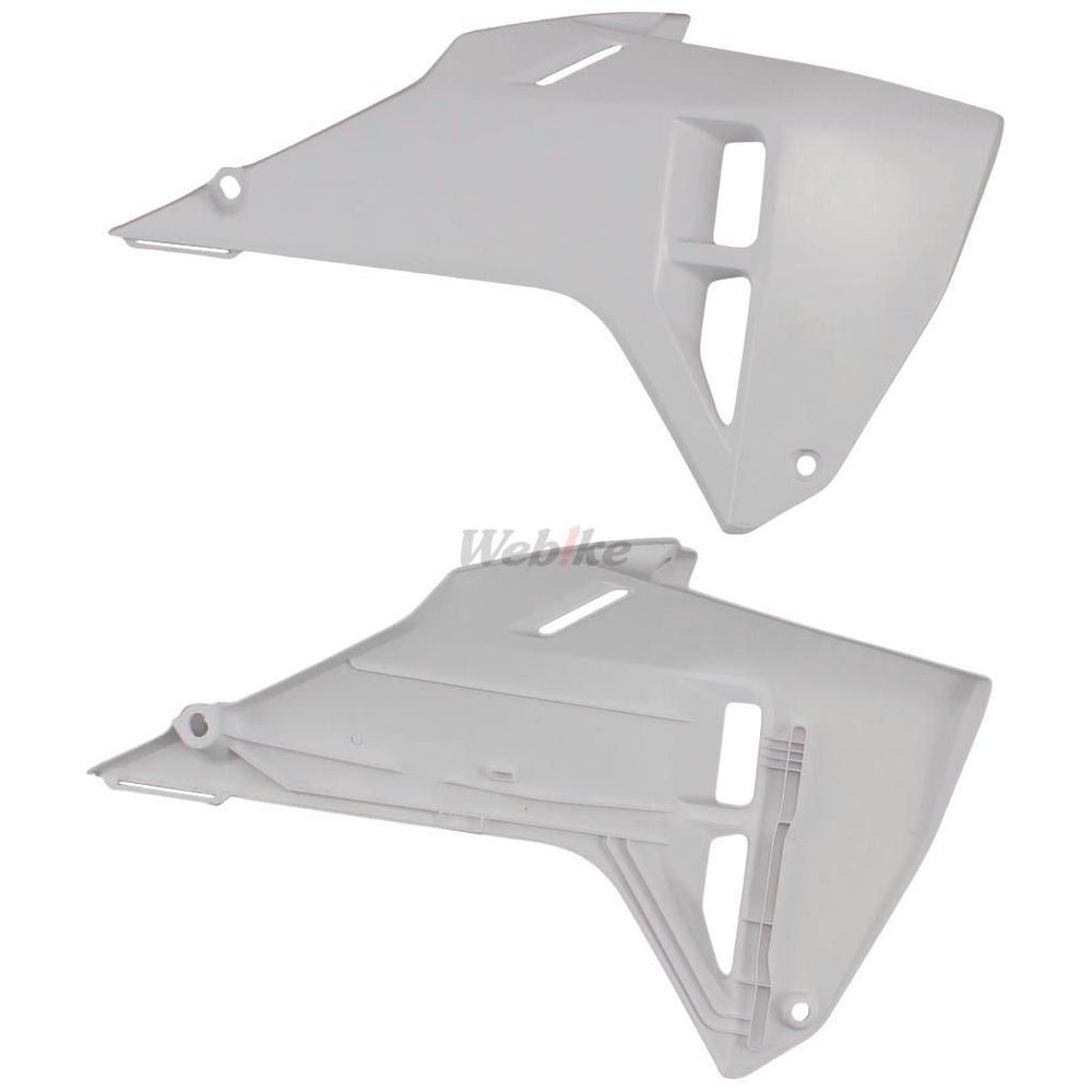 RADIATOR SCOOPS, WHITE