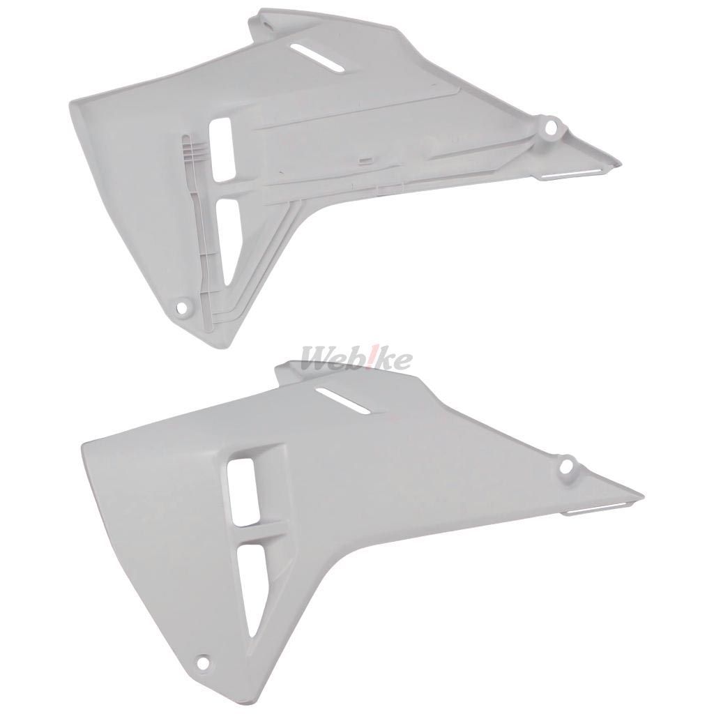 RADIATOR SCOOPS, WHITE