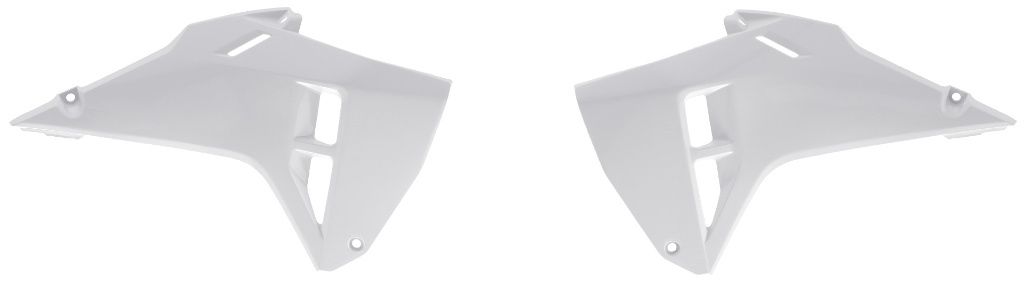 RADIATOR SCOOPS, WHITE