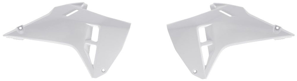 RADIATOR SCOOPS, WHITE