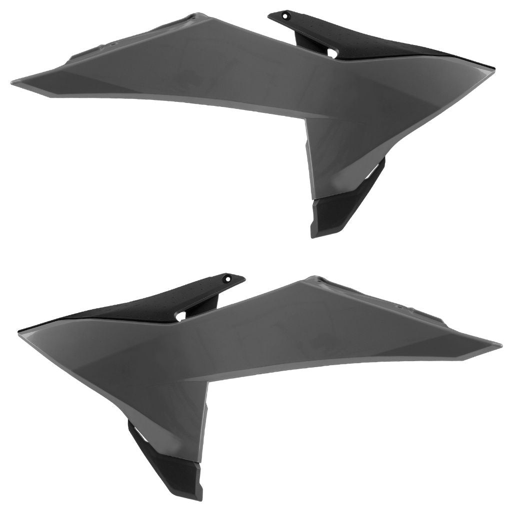 RADIATOR SCOOPS, NARDO GREY/BLACK