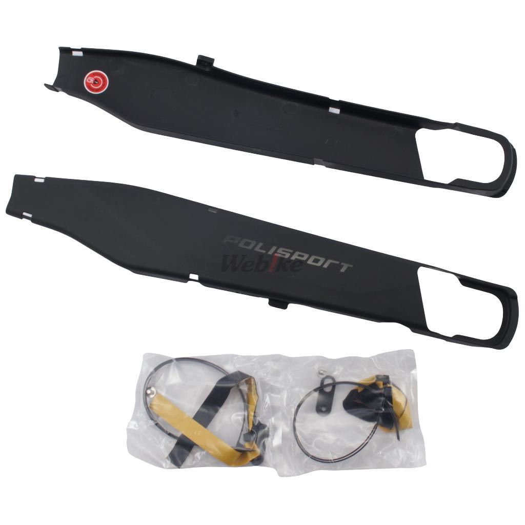 SWINGARM PROTECTOR EVO, BLACK