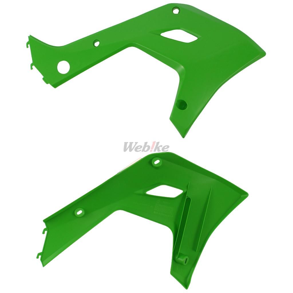 Restyling Radiator Scoops, GREEN