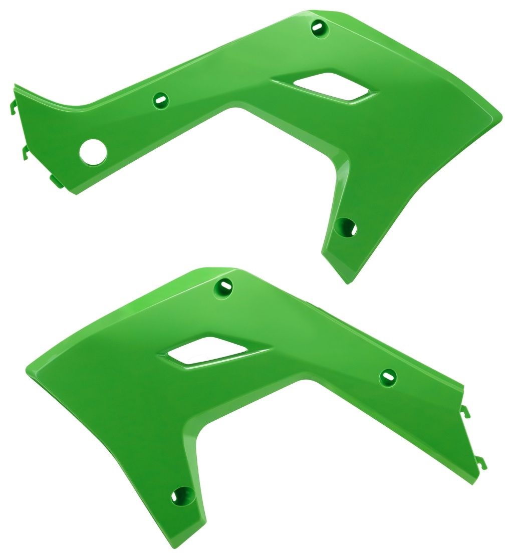 Restyling Radiator Scoops, GREEN