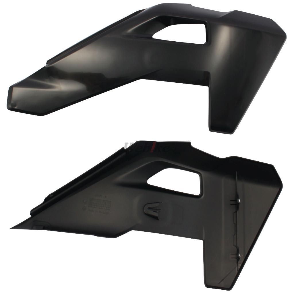 RADIATOR SCOOPS, BLACK