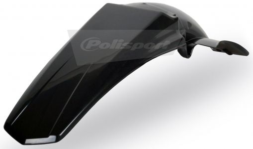 POLISPORT REAR FENDER BLACK | 8551400001