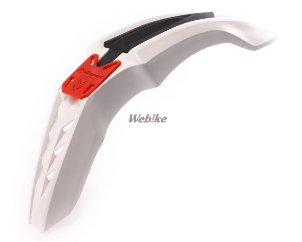 SM LINE UFX FRONT FENDER, WHITE