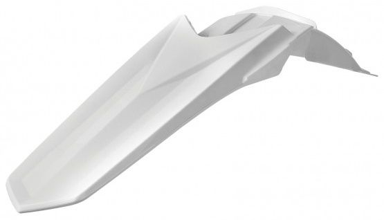 POLISPORT REAR FENDER WHITE | 8554300001