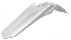 POLISPORT REAR FENDER WHITE | 8554300001