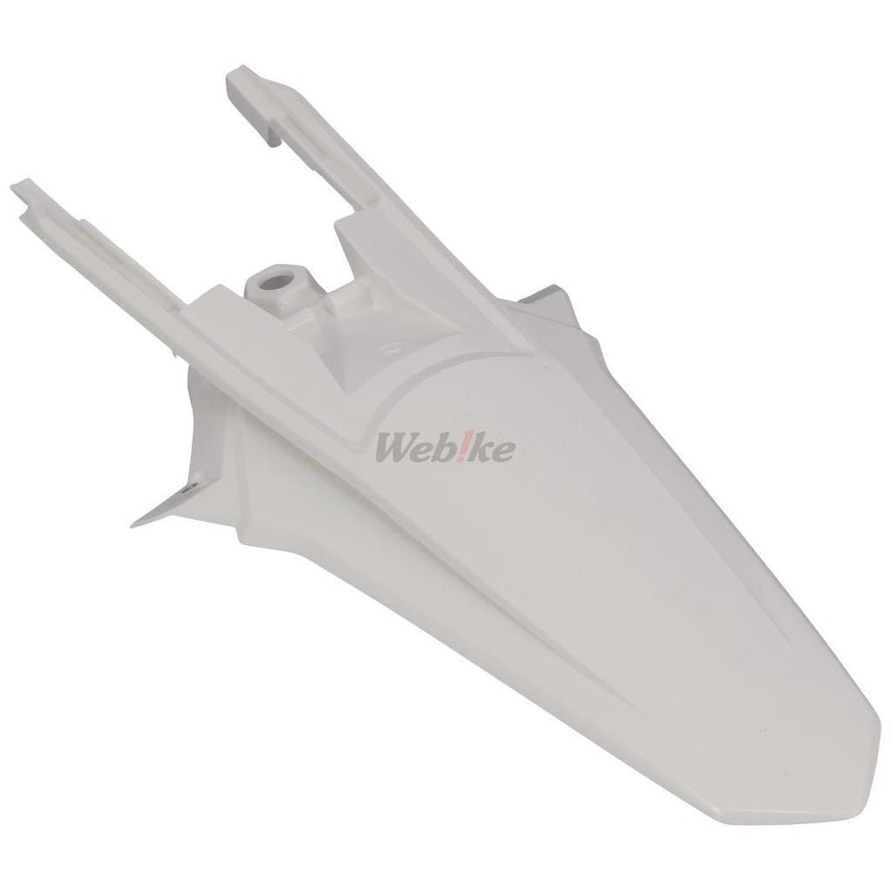 POLISPORT REAR FENDER WHITE | 8554700002