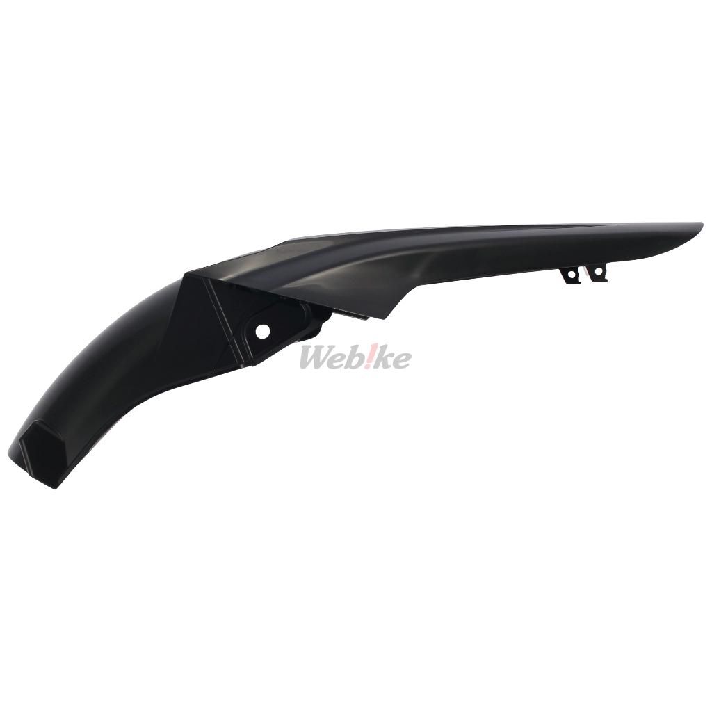 REAR FENDER RESTYLING, BLACK