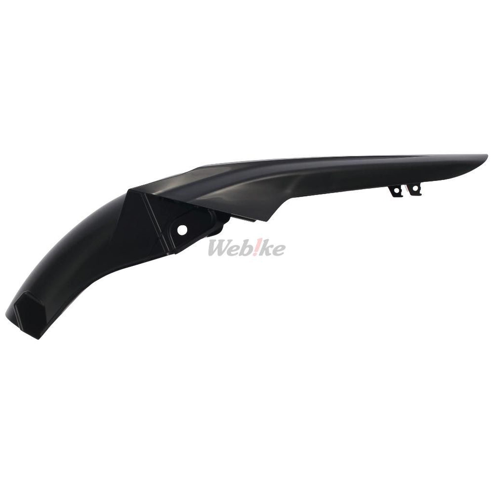 REAR FENDER RESTYLING, BLACK