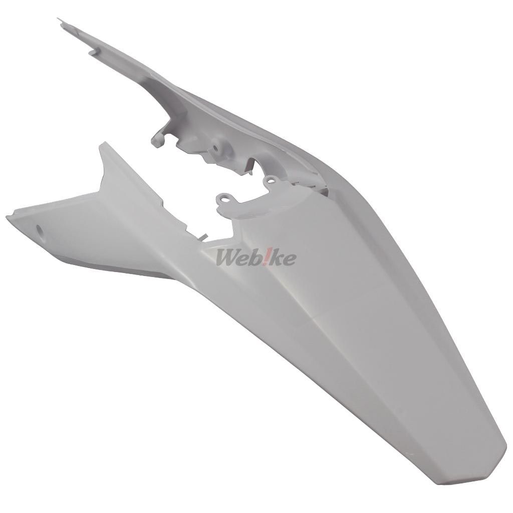 REAR FENDER W/ SIDE PANELS, WHITE