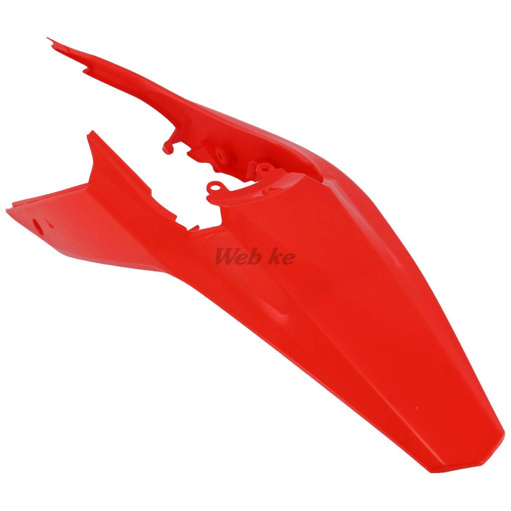 REAR FENDER W/ SIDE PANELS, RED