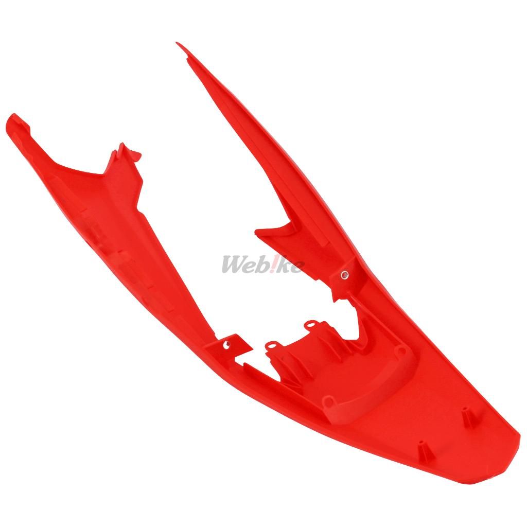 REAR FENDER W/ SIDE PANELS, RED