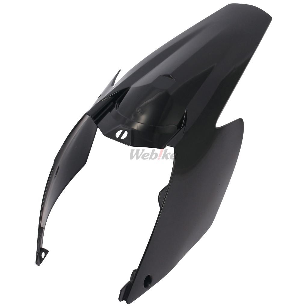 REAR FENDER AND SIDE PANELS, BLACK