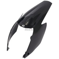 REAR FENDER AND SIDE PANELS, BLACK