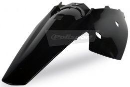 REAR FENDER AND SIDE PANELS, BLACK