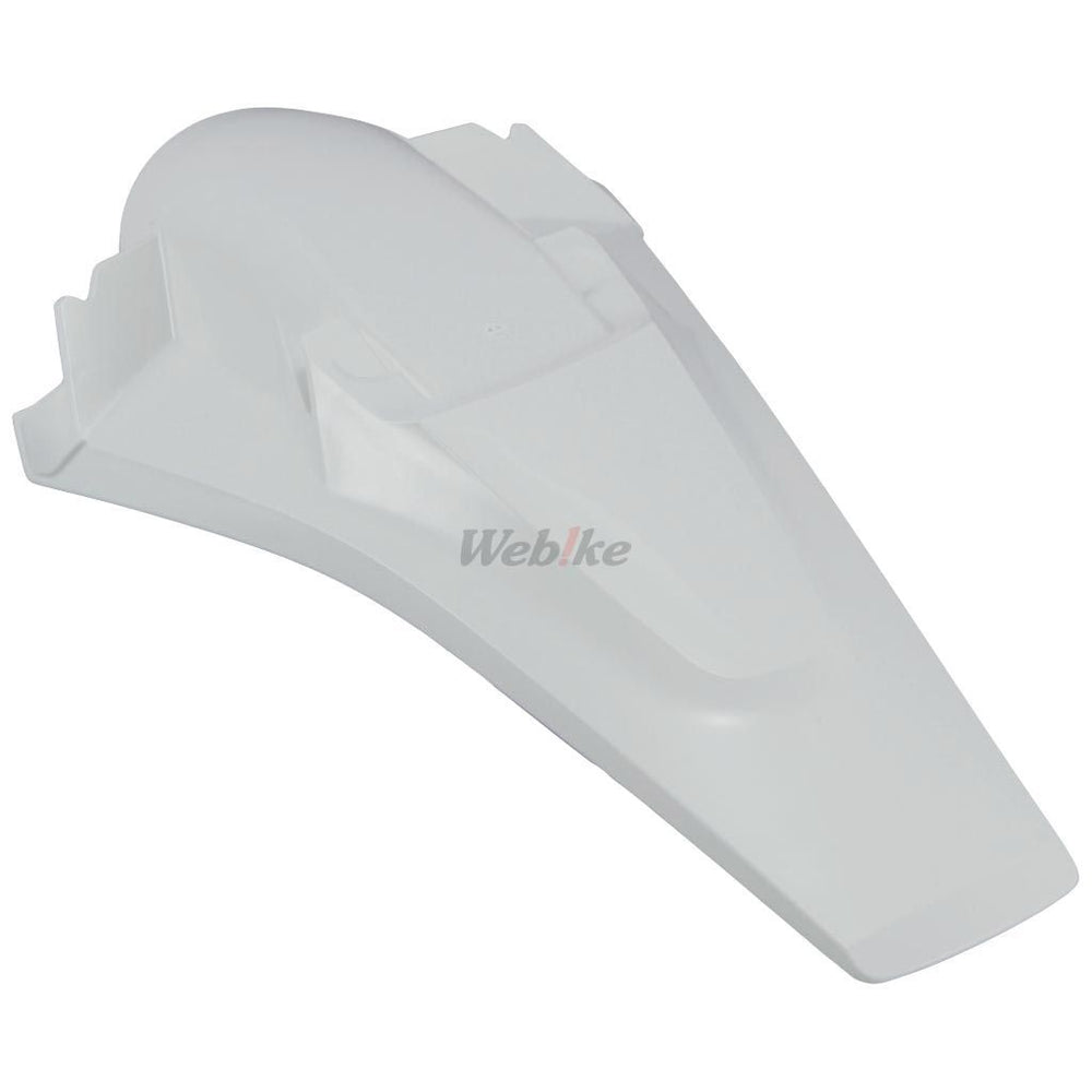 POLISPORT REAR FENDER WHITE | 8572900002