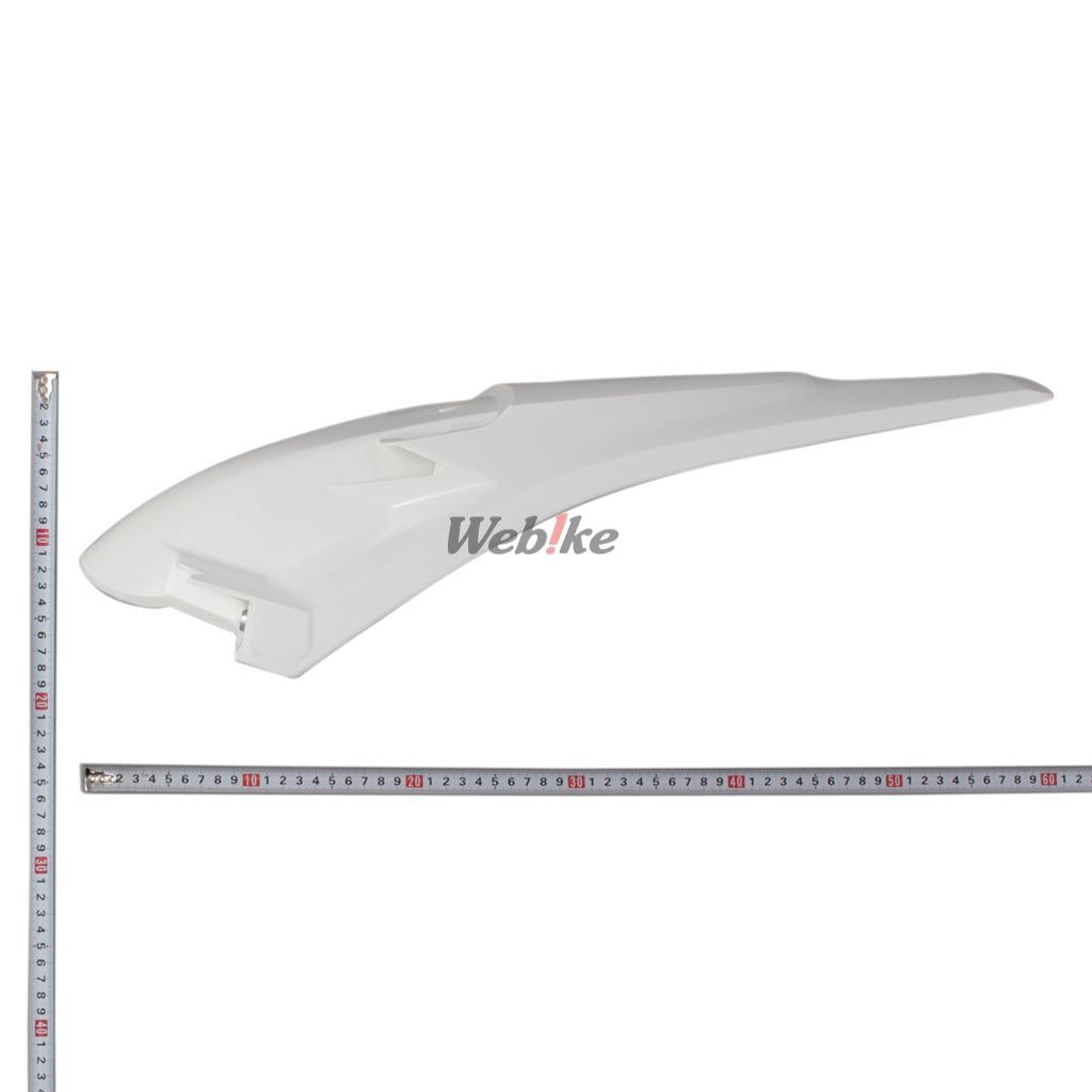 POLISPORT REAR FENDER WHITE | 8573100002