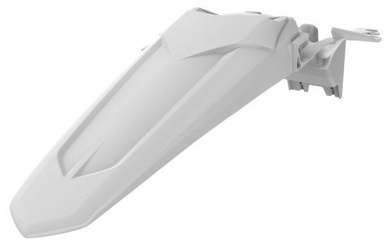 POLISPORT REAR FENDER WHITE | 8574900002