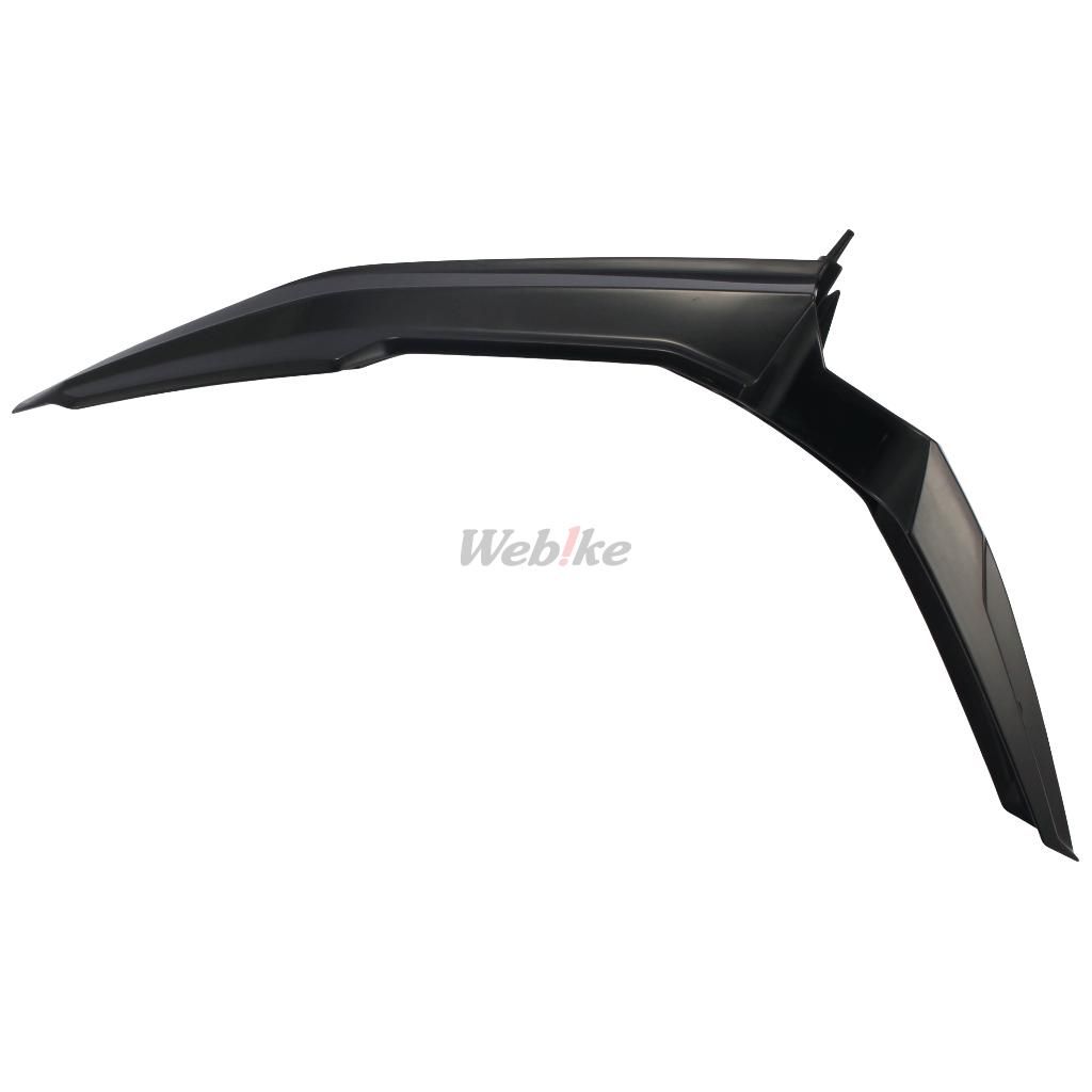 POLISPORT FENDER FRT RM RESTYLE BLK | 8576800002