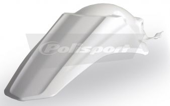 POLISPORT REAR FENDER WHITE | 8578700002