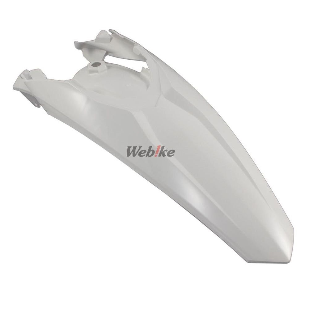 POLISPORT REAR FENDER WHITE | 8595400005