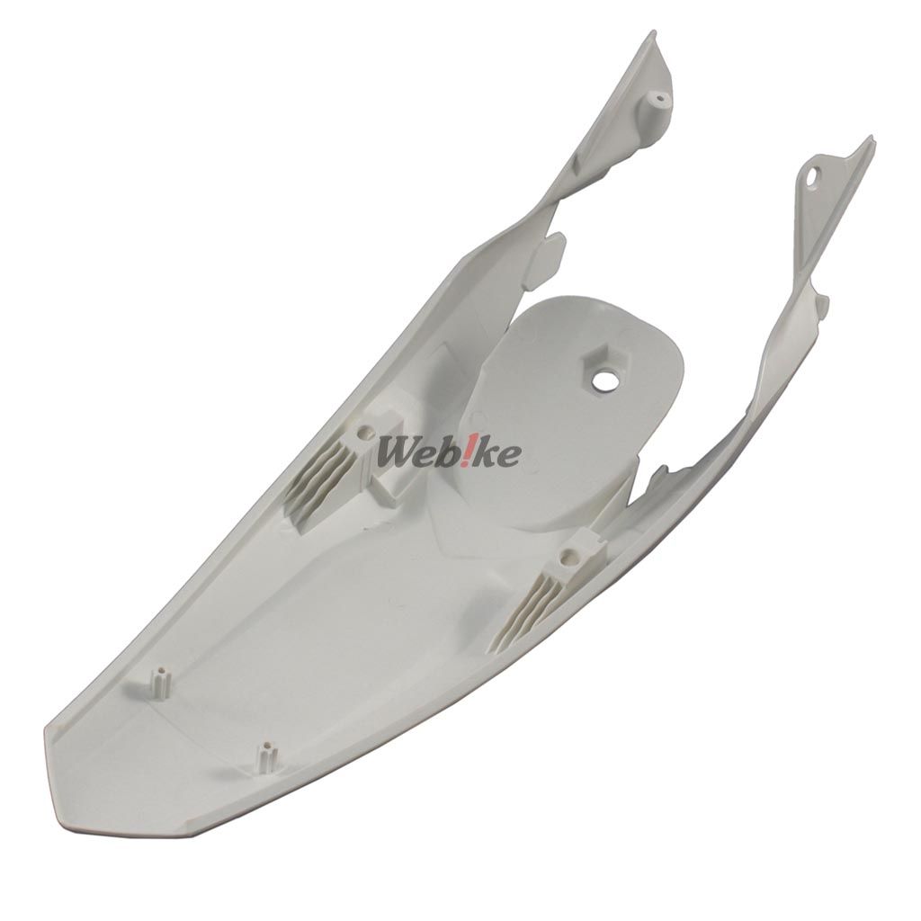 POLISPORT REAR FENDER WHITE | 8595400005