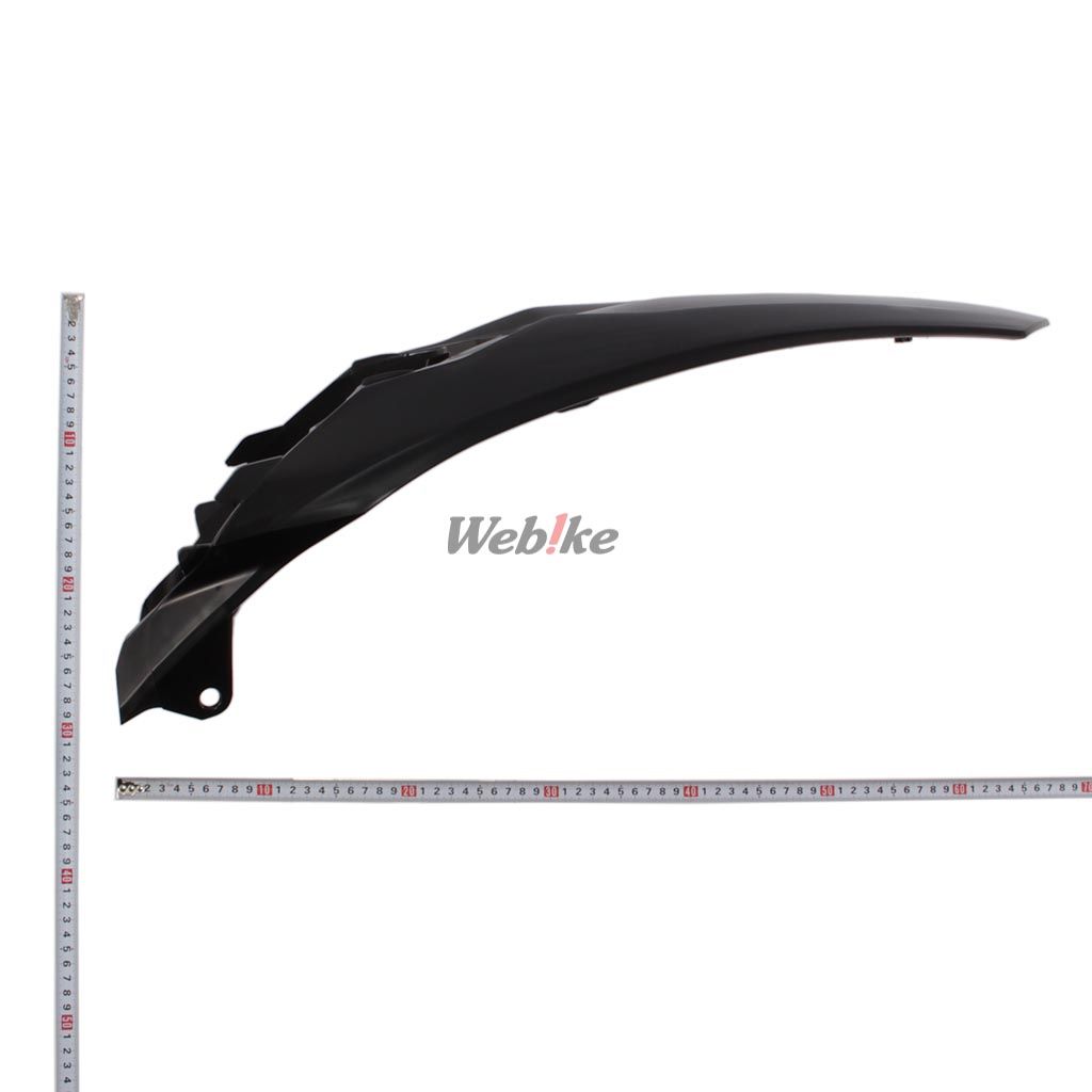 REAR FENDER, BLACK