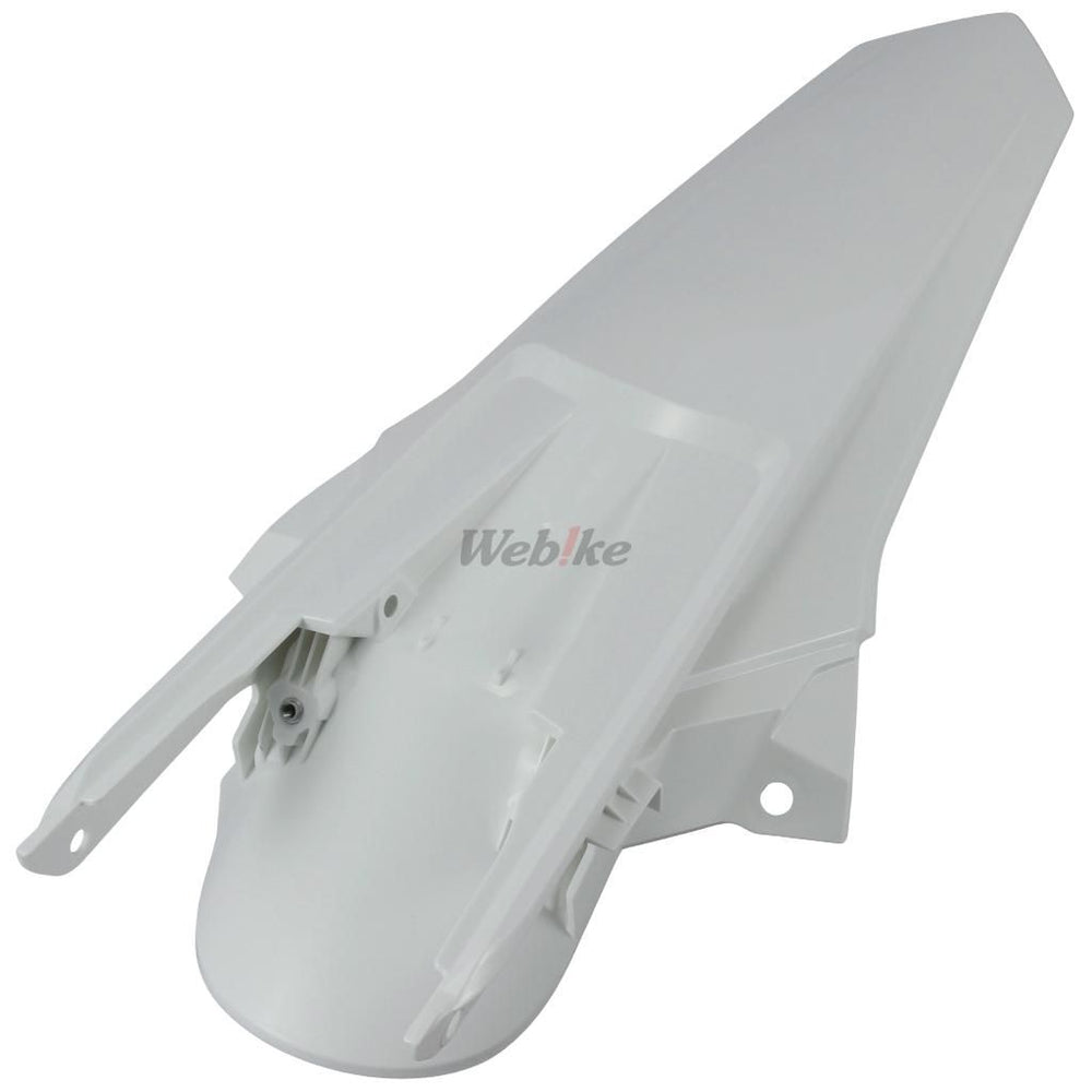 POLISPORT REAR FENDER WHITE | 8595500002