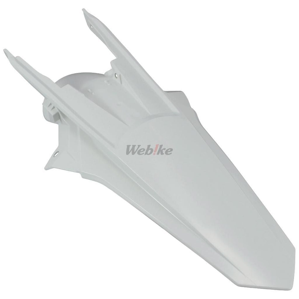 POLISPORT REAR FENDER WHITE | 8595500002