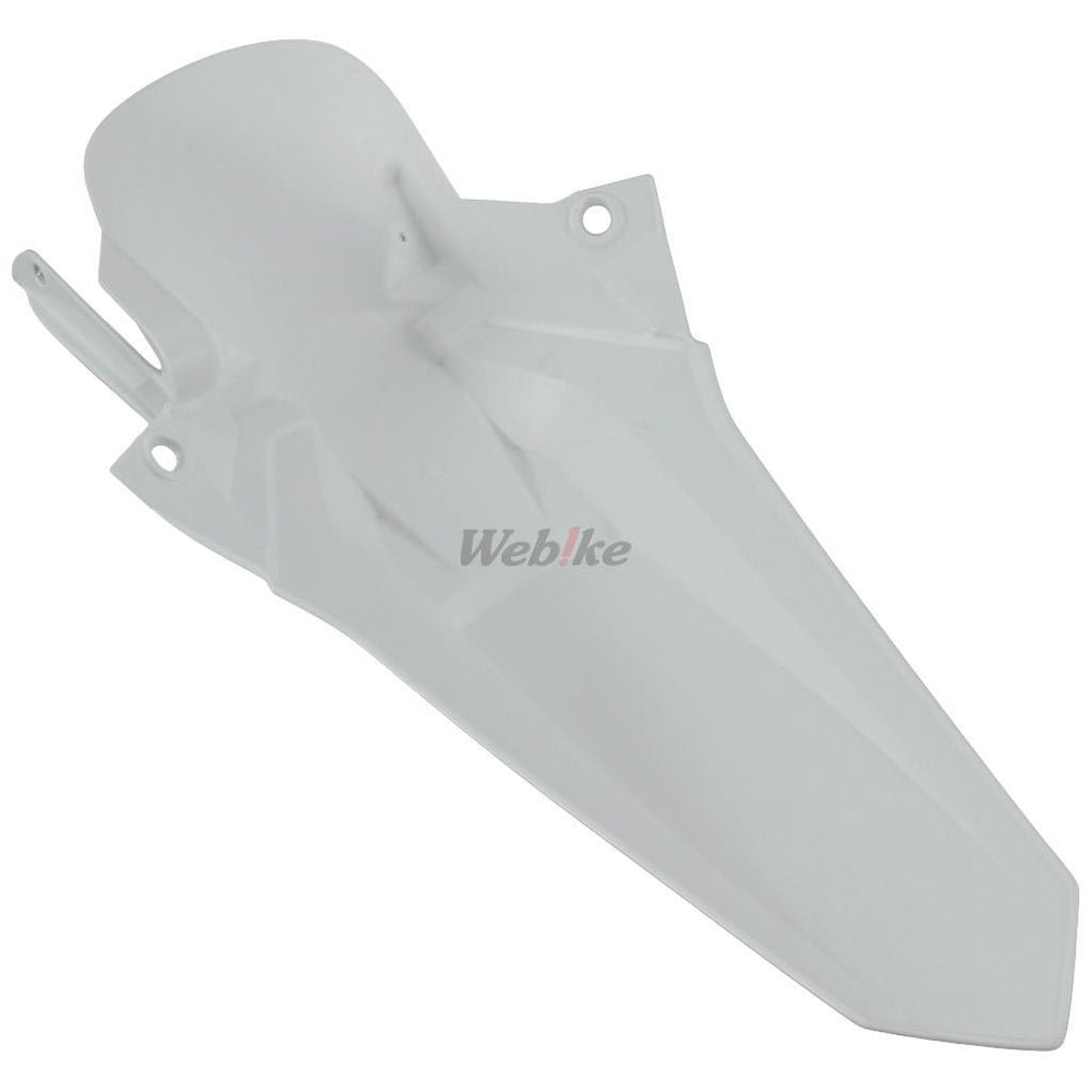 POLISPORT REAR FENDER WHITE | 8595500002