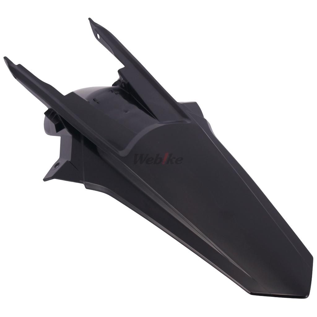 POLISPORT REAR FENDER BLACK | 8595500003