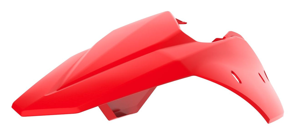POLISPORT REAR FENDER W/SIDE PANELS RED | 8595700001