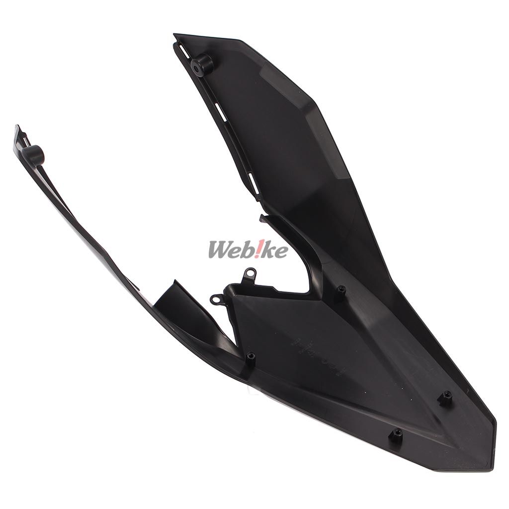POLISPORT REAR FENDER BETA BLACK | 8595700003