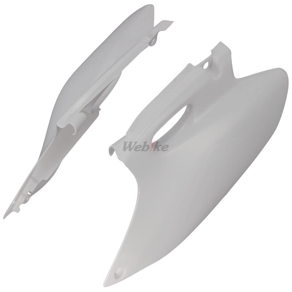 POLISPORT SIDE PANELS YZF250/400/426 White | 8600000001