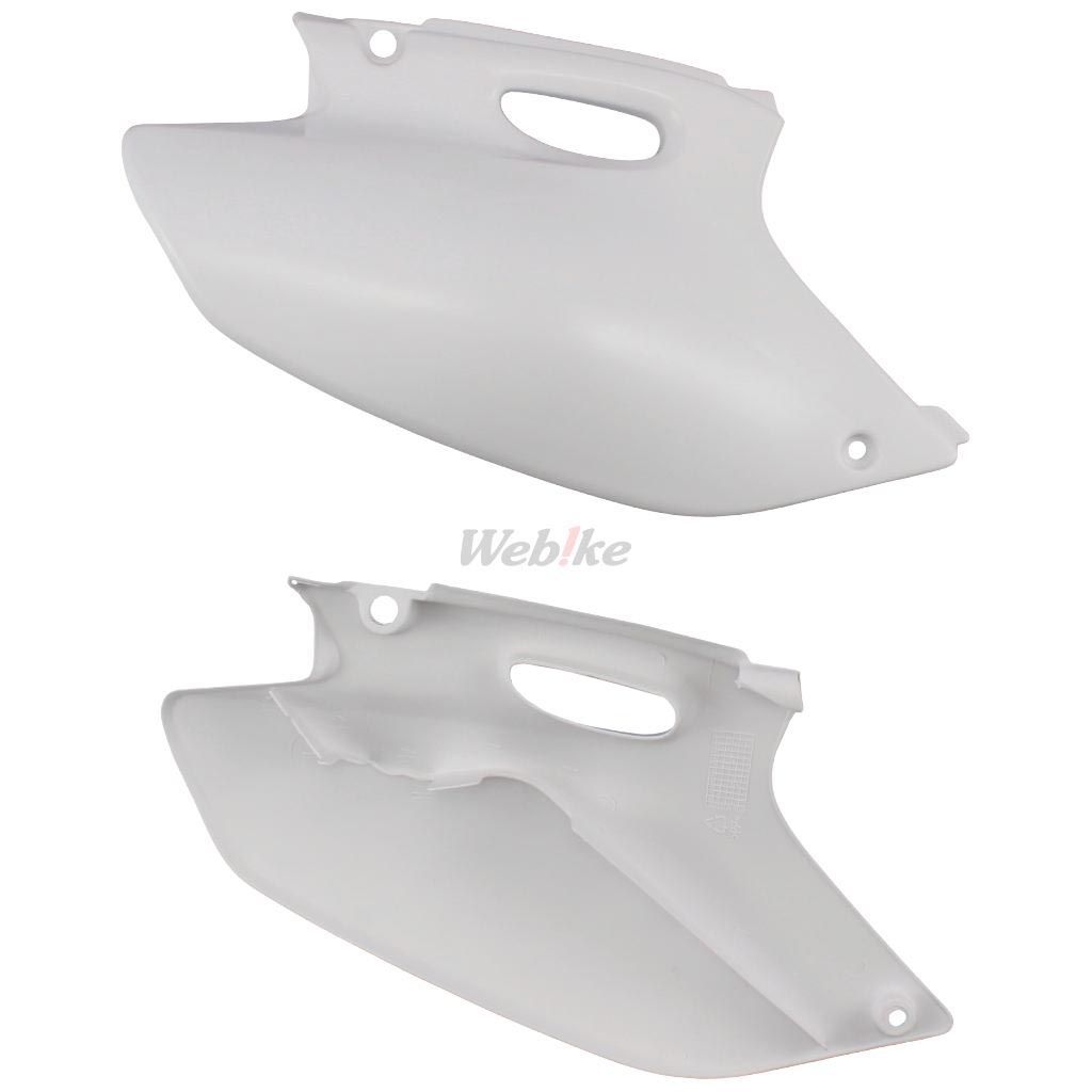 POLISPORT SIDE PANELS YZF250/400/426 White | 8600000001