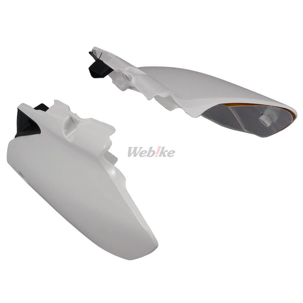 POLISPORT SIDE PANELS BLACK/WHITE | 8602900001