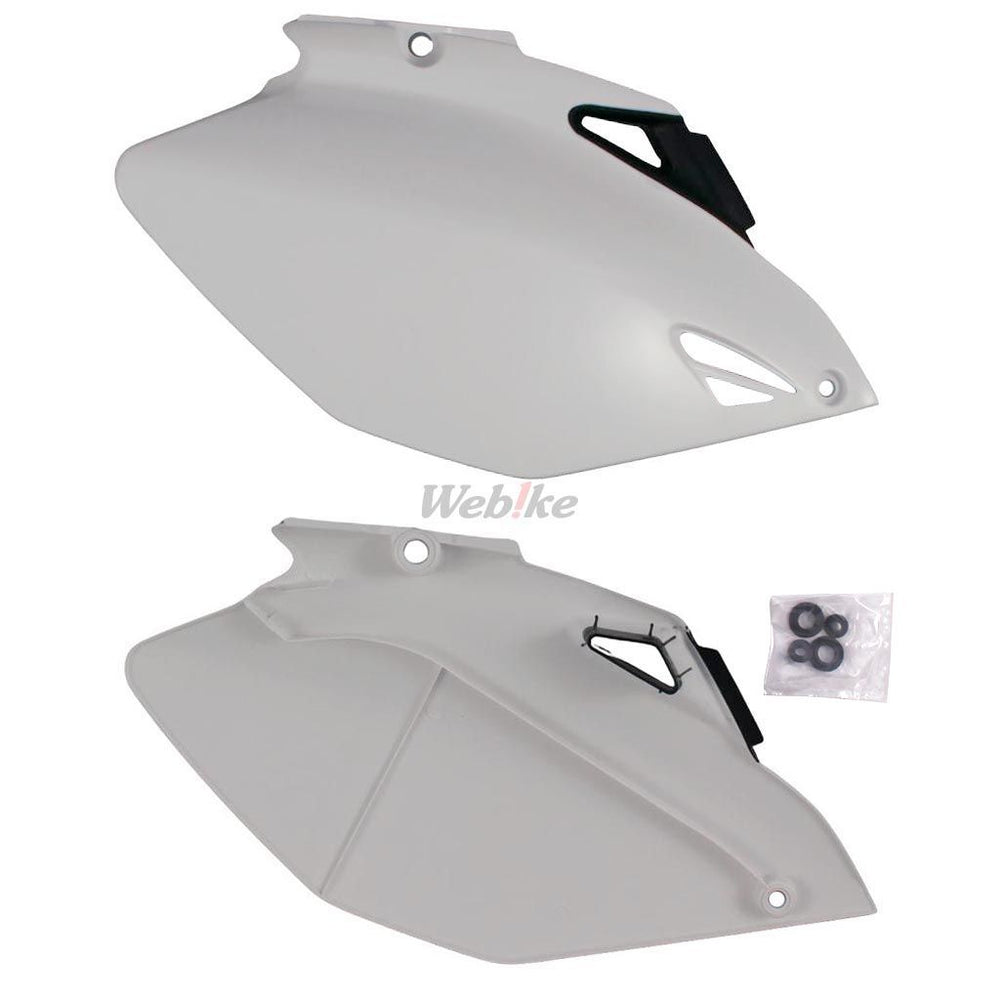 POLISPORT SIDE PANELS BLACK/WHITE | 8602900001